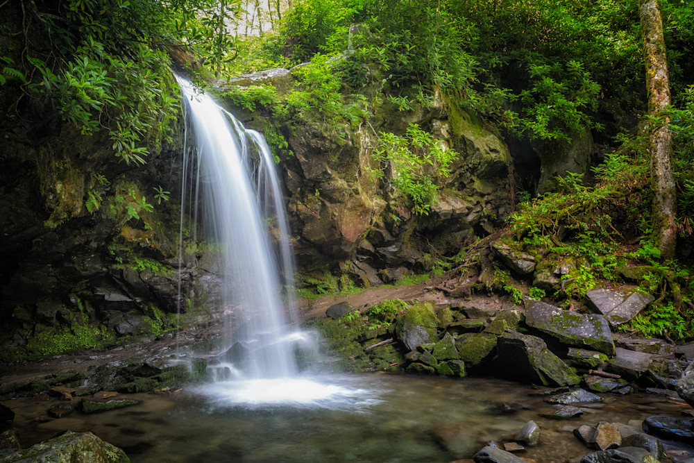 Grotto Falls Photography Art | Ron Longwell Photography
