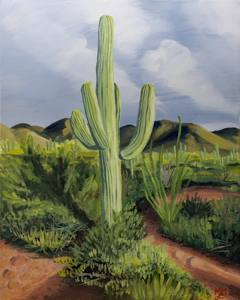 Sovereign Saguaro Art | mariamiller