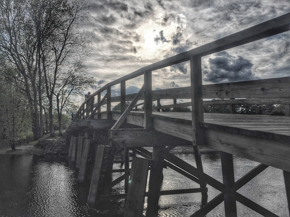 Concord Bridge That Saw A War Begin Photography Art | ZaZaCreative Photography