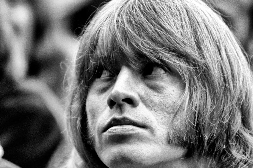 Brian Jones Of The Rolling Stones Watching The Stage At The Monterey International Pop Festival, 1967 Photography Art | Sulfiati Magnuson Photography