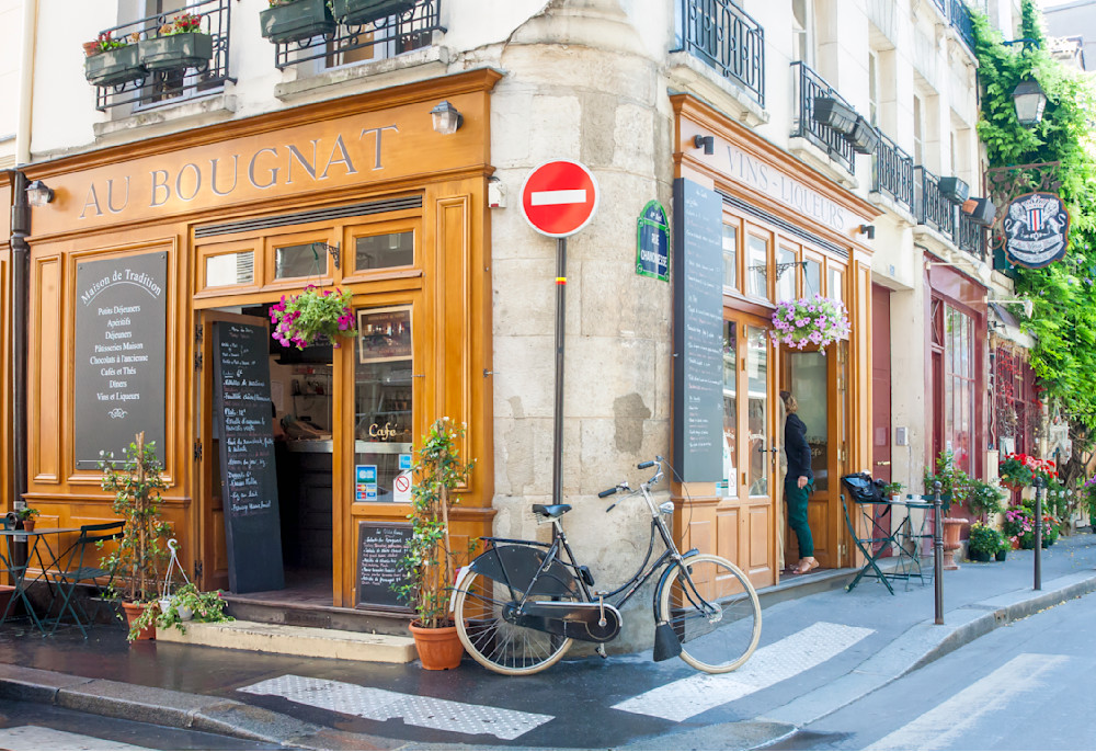 Paris Au Bougnat Wine Bar Cafe