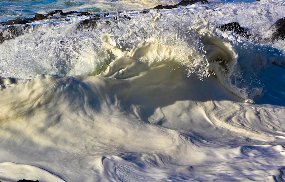 King Tide Sea Foam Photography Art | Steviethevagabond Photography