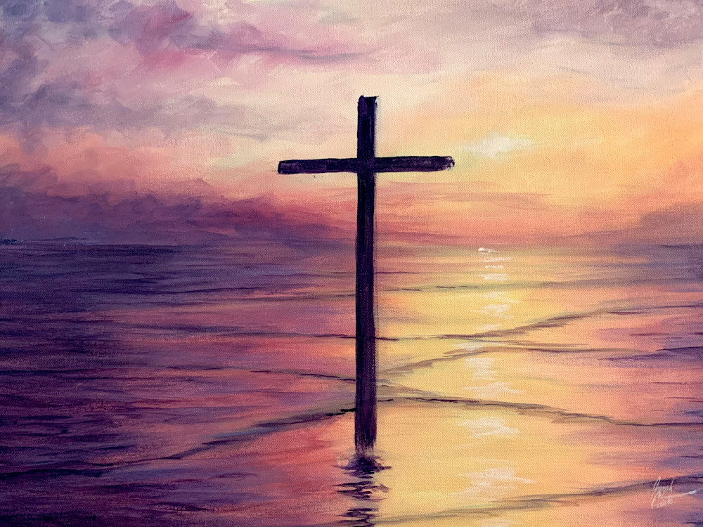 The Resurrection An Original Acrylic Painting By Sunscapes Art