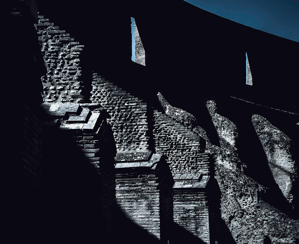Roman Colosseum Seats Photography Art | Joel Witte Photography