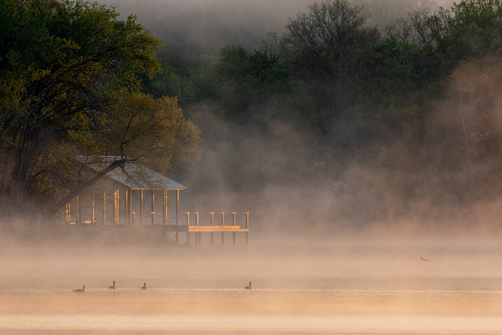Foggy Dayton, Tn. Sunrise Photography Art | Jeremy Parker Photographer