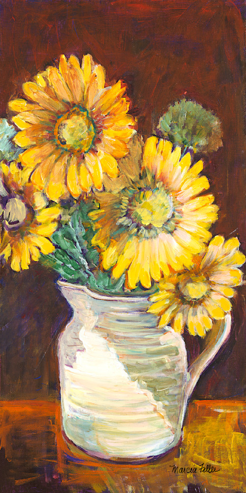 Sunflowers Art | Marcia Feller Art