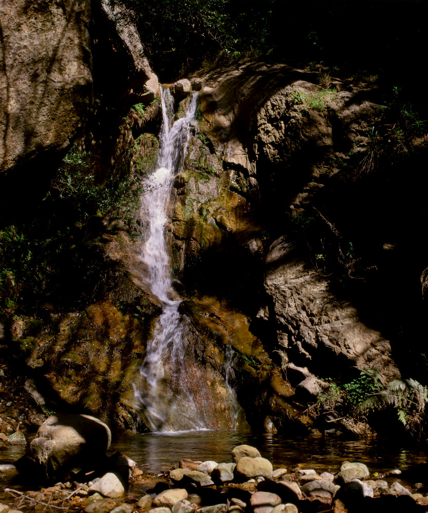 San Antonio Creek Lower Fall - Santa Barbara