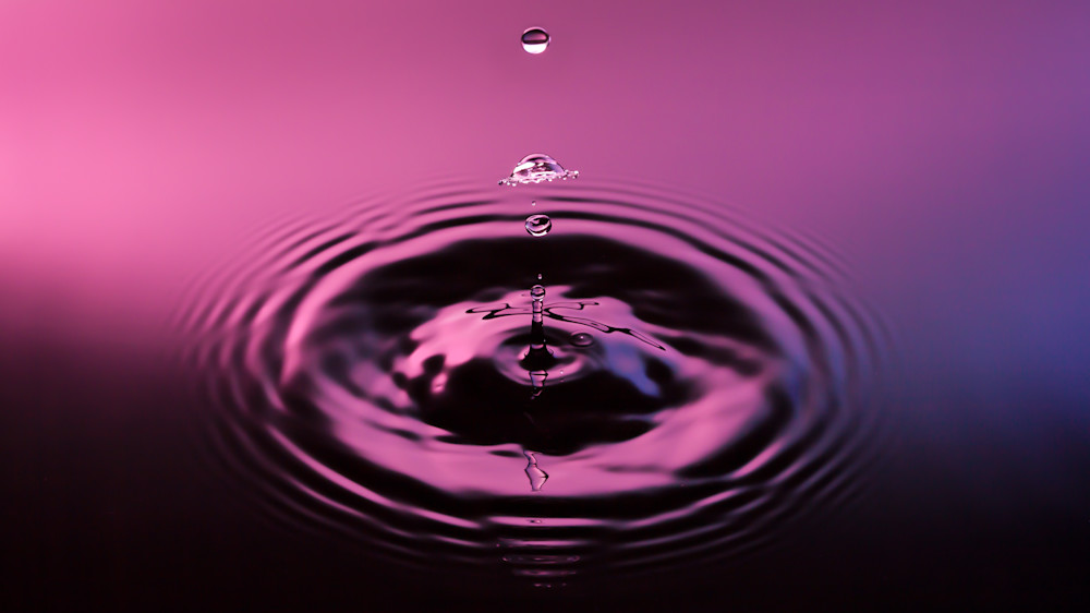Deep Purple water drop