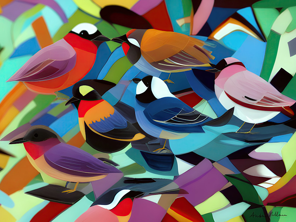 Birds #3 Art | Andrea Hellman