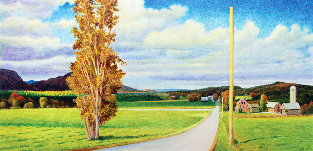 Vermont Panorama Art | Alan Falk Art