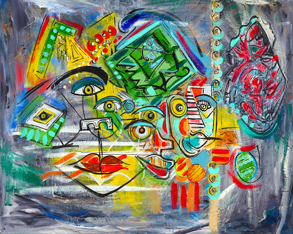 All Eyes On You | Abstract Art | JD Shultz Art