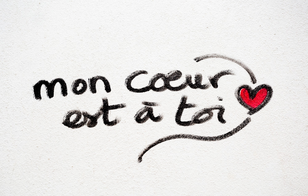 Paris Street Art My Heart is Yours