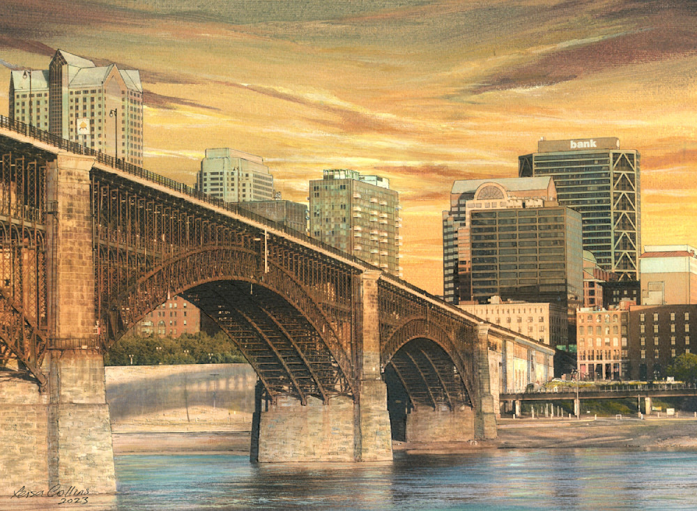 Eads Bridge, St. Louis, Mo Art | Leisa Collins Art