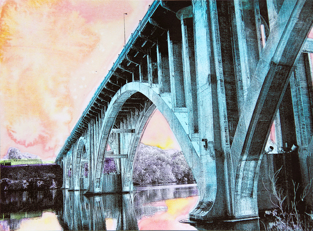 Henley Street Bridge 2010 Art | Betsy Hobkirk Art