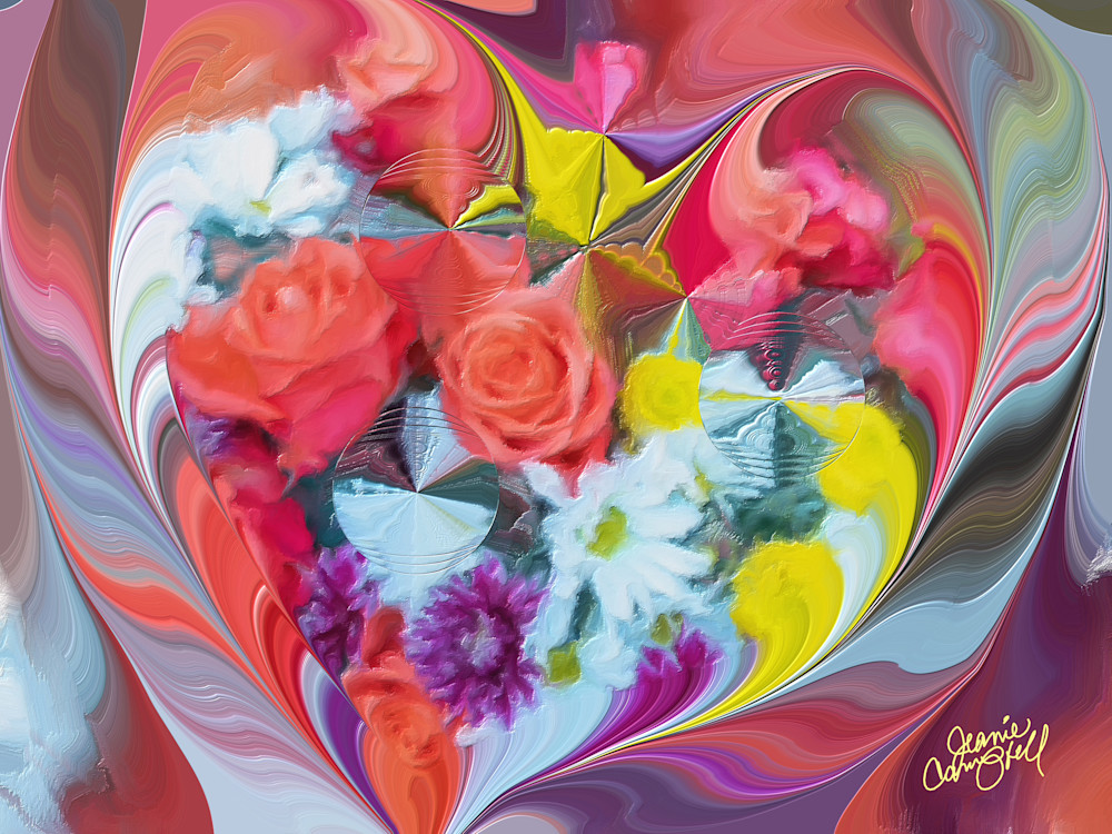 I Love You  Art | Jeanie Campbell