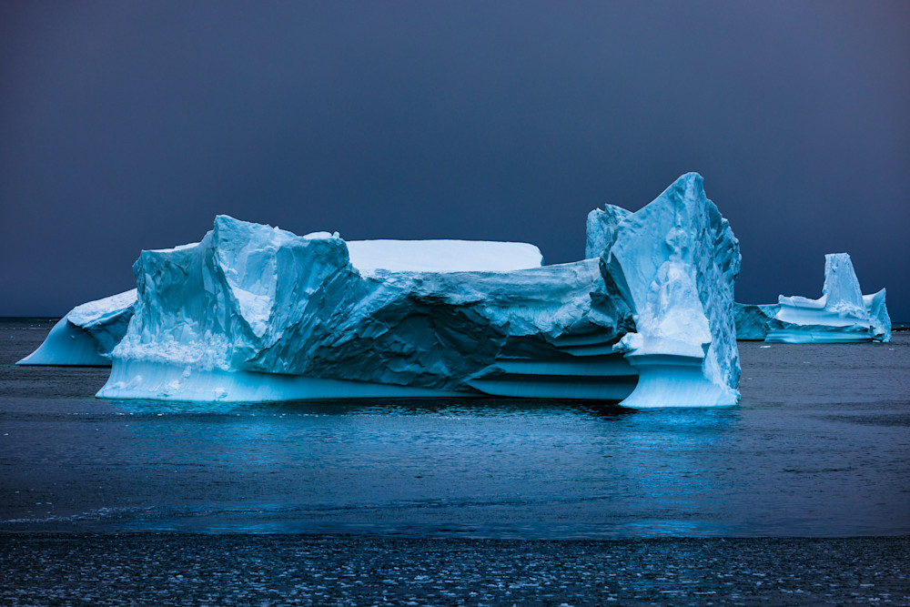 Stormy Iceberg Photography Art | Opila Media