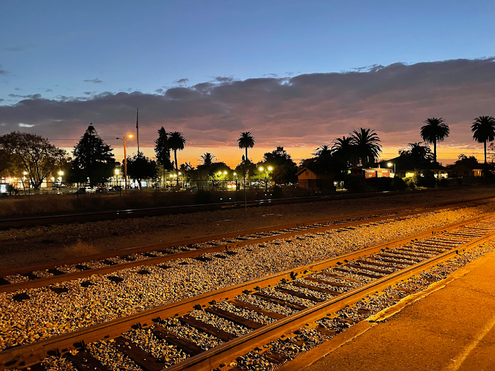 Sunset At Niles Station, Niles, Ca Photography Art | Scott Capen Photography