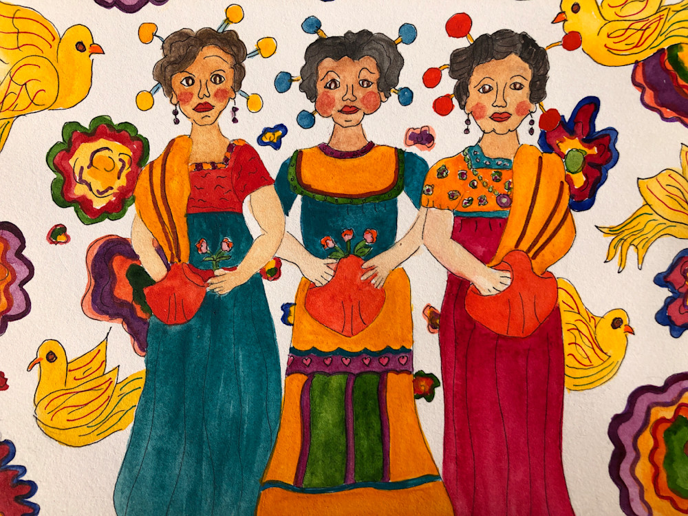 Mexican Senoras Art | Becki Thomas Art