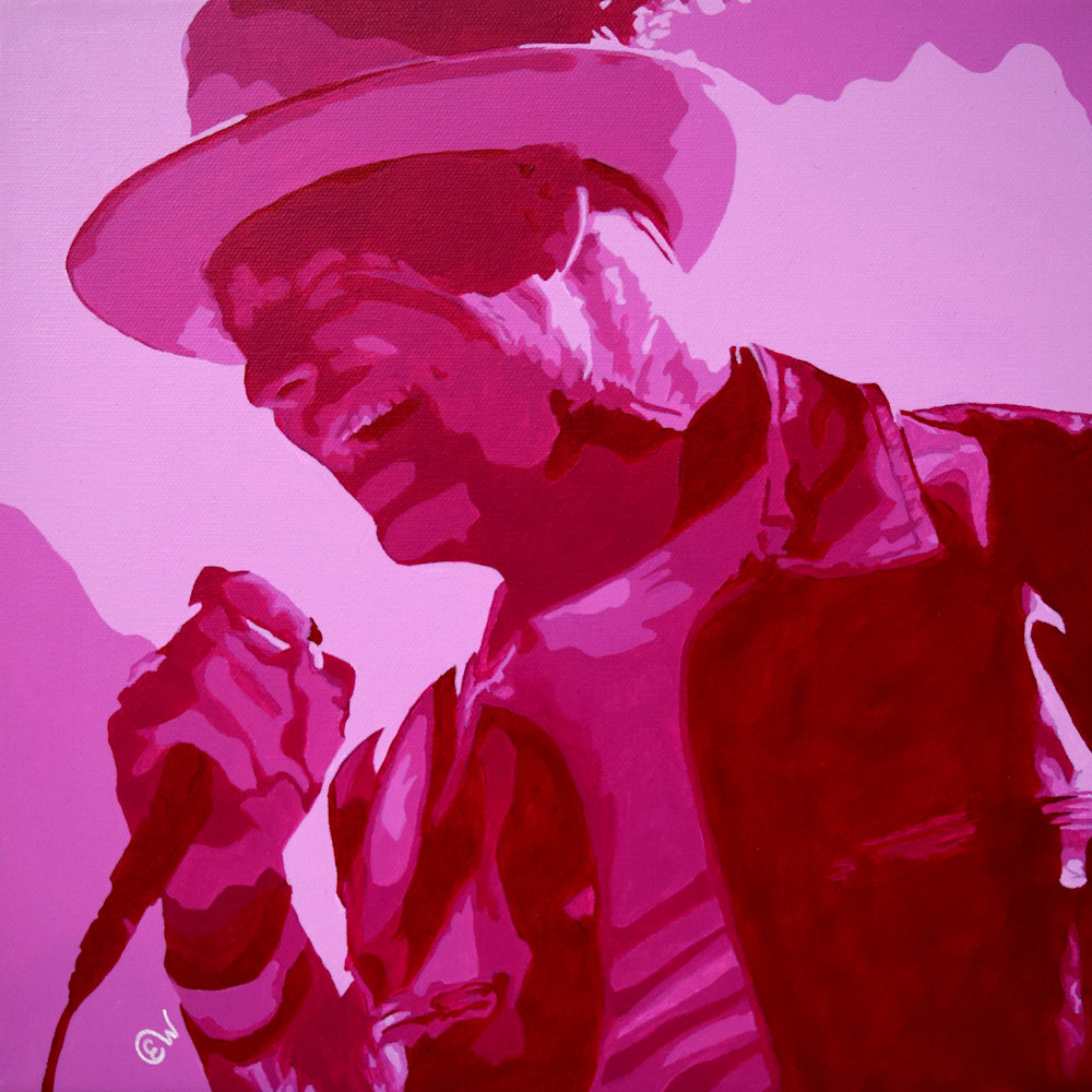 Gord Downie Portrait Fine Art Print Monopalette Print