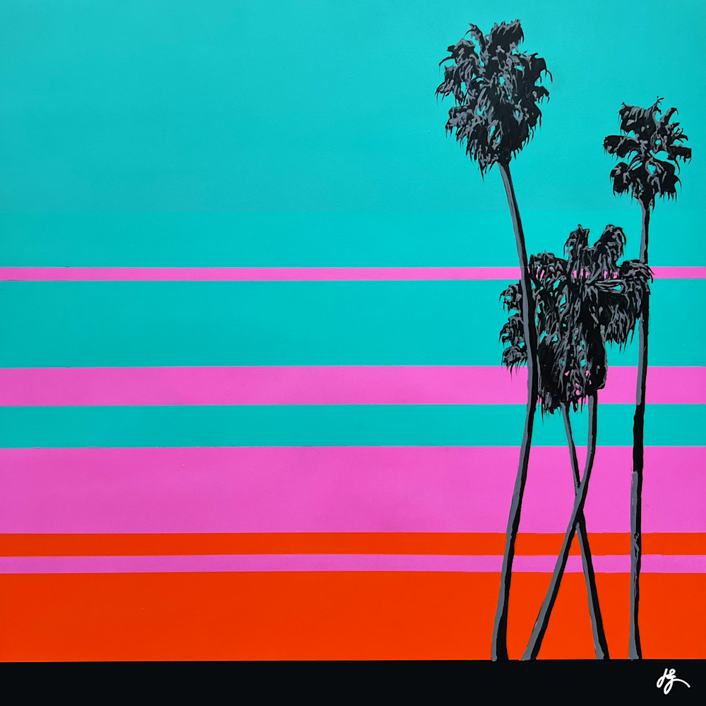 Wild Palm Trees, Prints Art | Jon Savage Contemporary Art