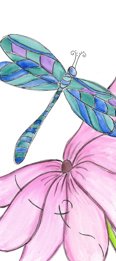 Joyful Dragonfly Art | Melissa Edwards Art