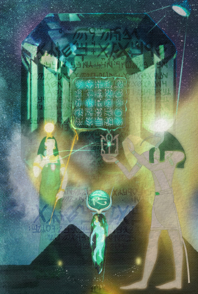 Emerald Tablet Art | Live with Love, Inc.