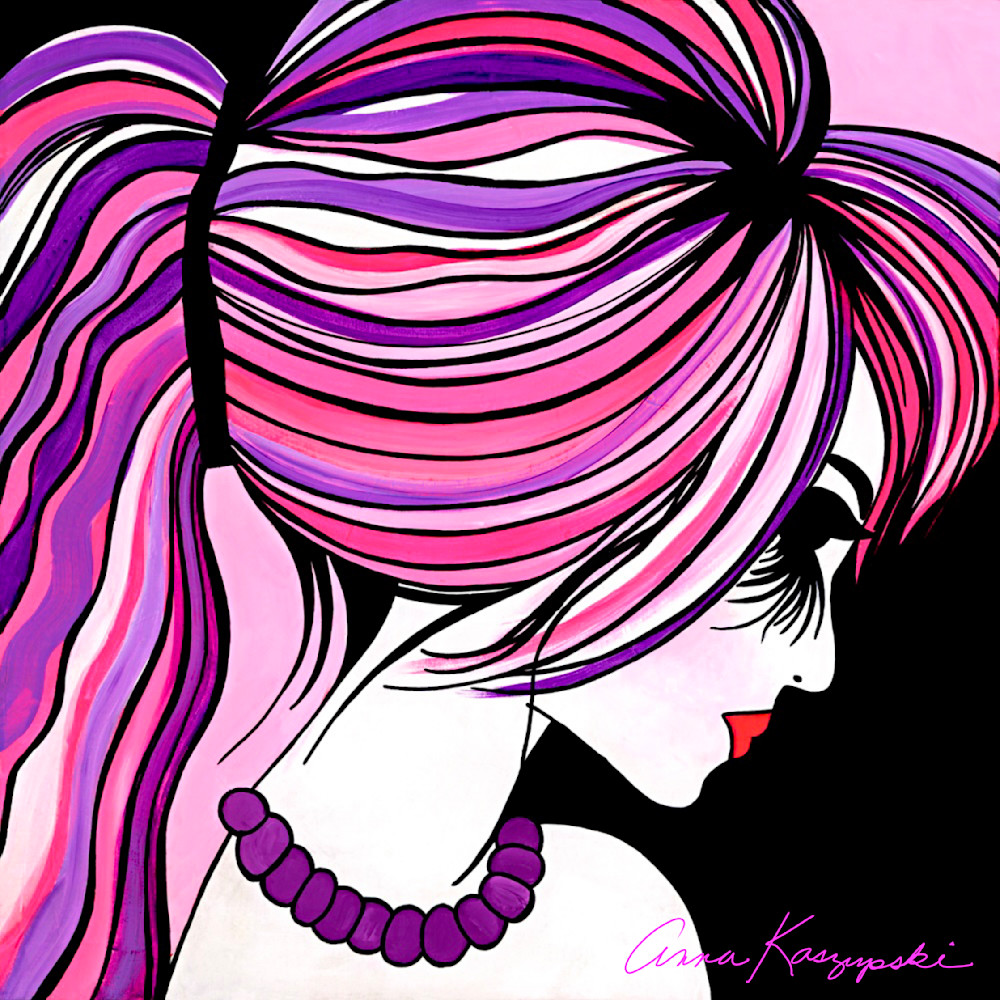 Pink Passion Art | Art by Anna K. 