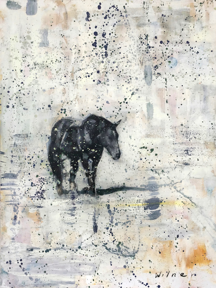 Black Horse Art | Amanda Wilner Art