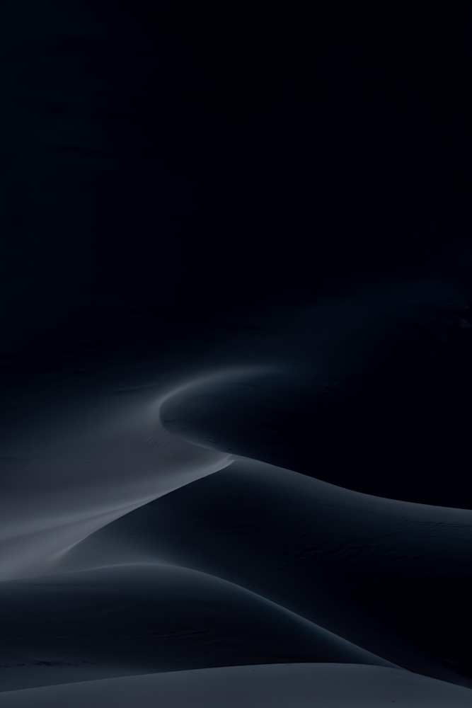 Dunes Under Moonlight Art | Strati Hovartos