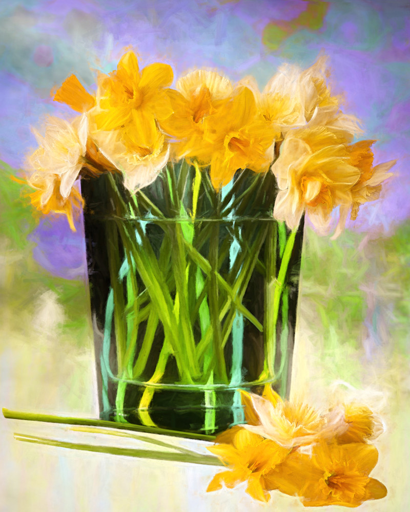 Daffodils 3 Art | Light Pixie Studio