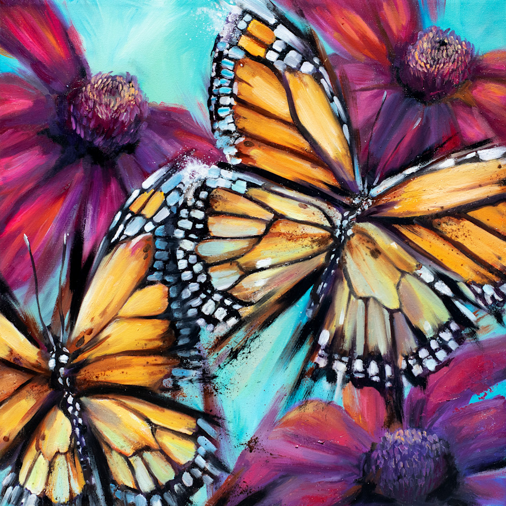 Flutters In Flourish Art | Ans Carnes Art