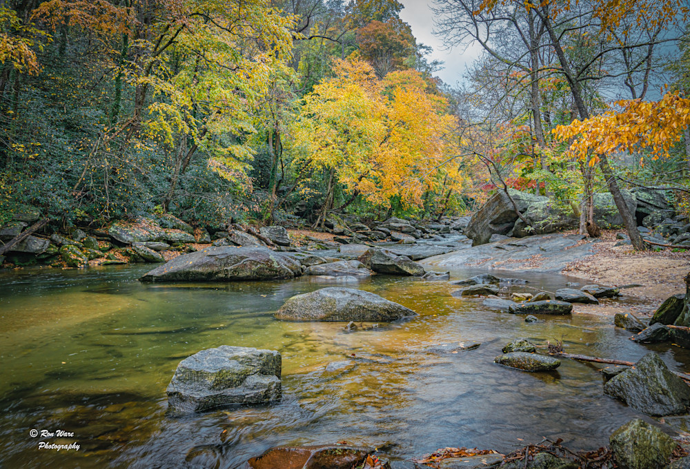 Fall On The Broad River Art | Ron Ware Photography