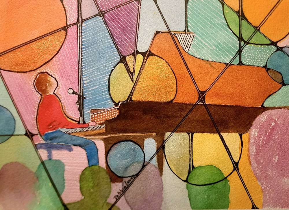 Play That Music Art | Debbie Lewis Watercolors