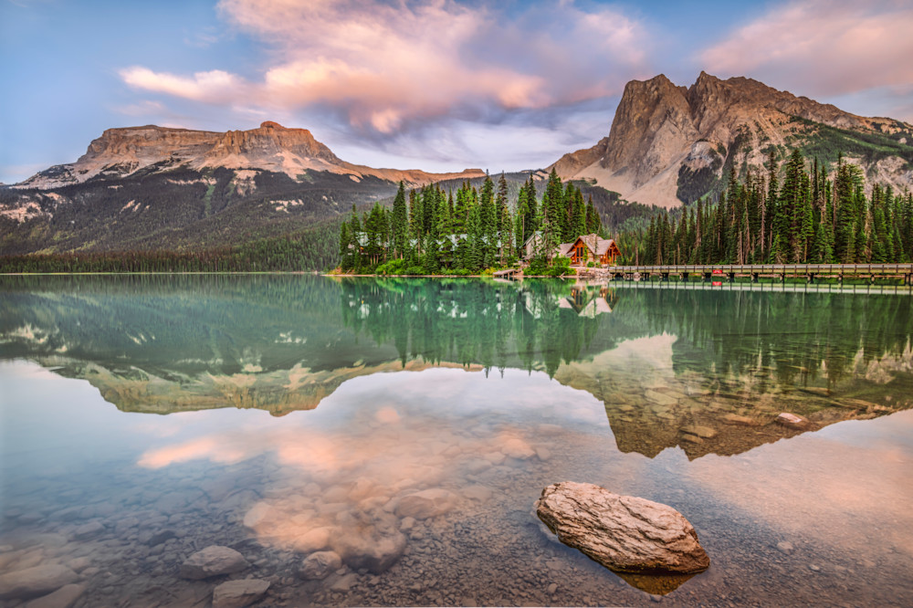 Emerald Lake Serenity Art | Rhonda Kingen Photography