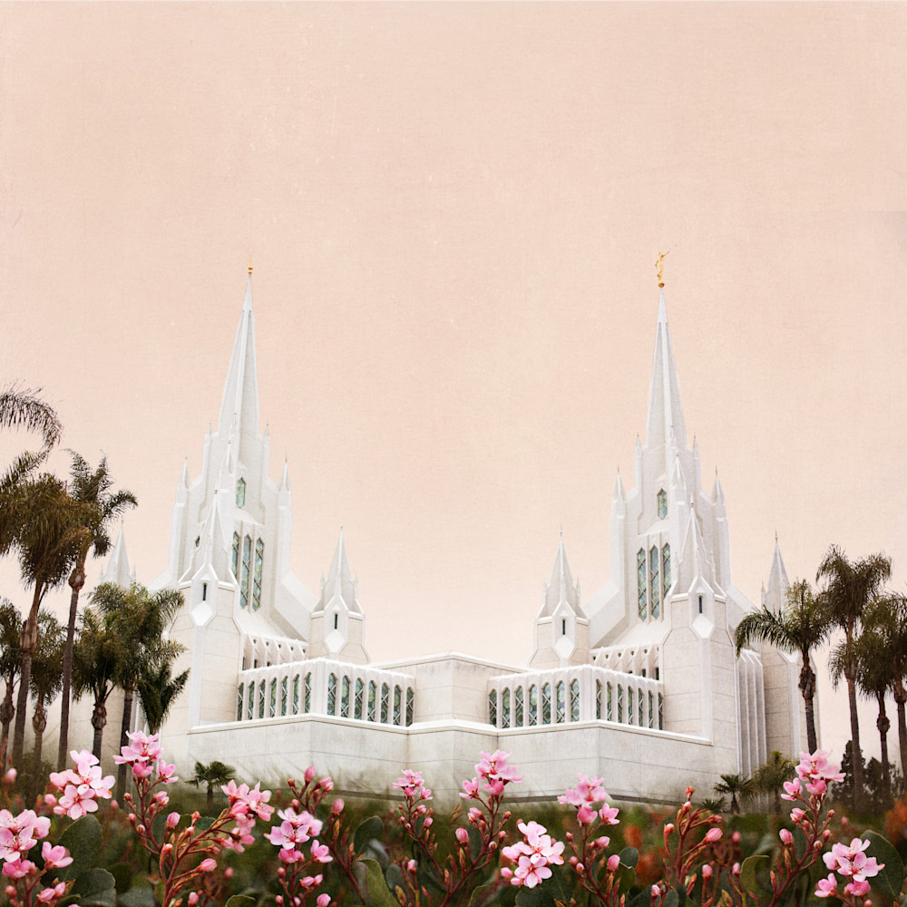 San Diego Temple "Glory Of The Lord" Art | Mandy Jane Williams Art