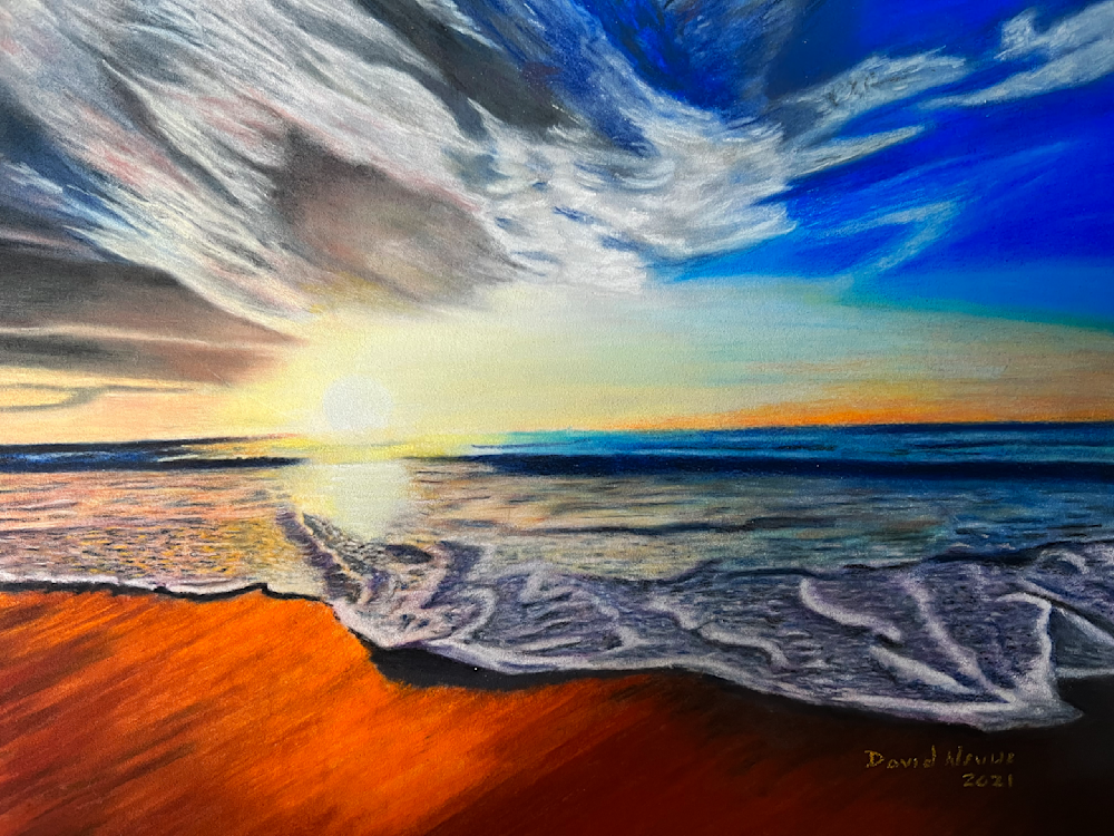 Peaceful Sunset Art | davenevue