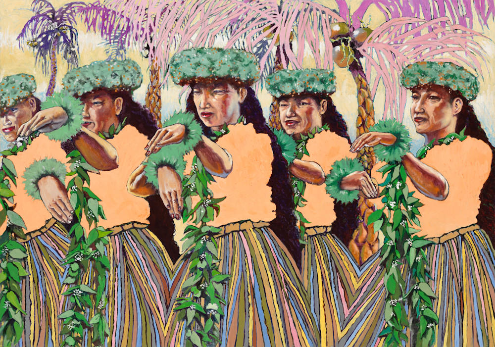 Nani Wale Na Hala (Beautiful Are The Hala Trees) Art | Hank Taufaasau Art