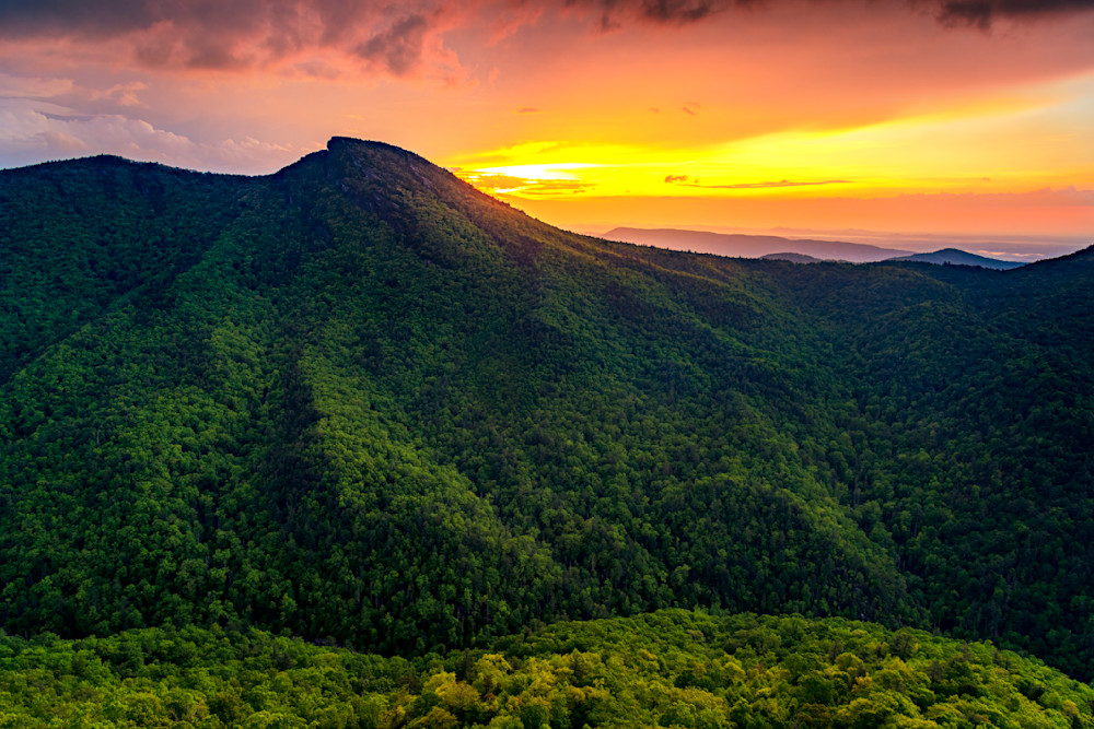 Sunrise Storms Over Hawksbill Mountain — North Carolina fine-art photography prints