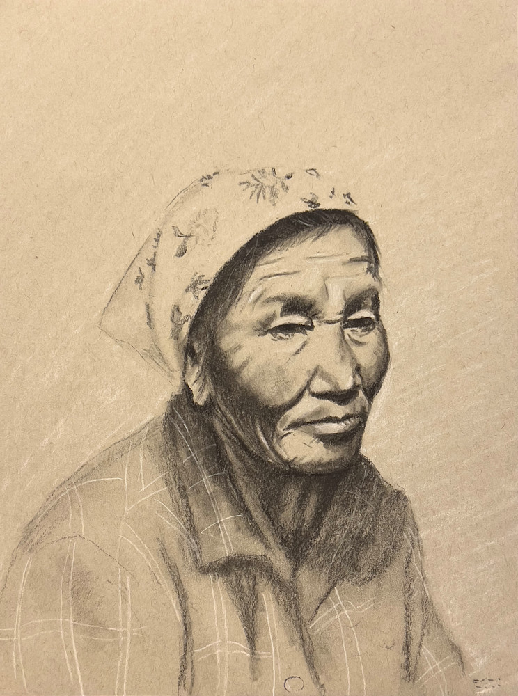 Mongolian Charcoal Art | chareebalm