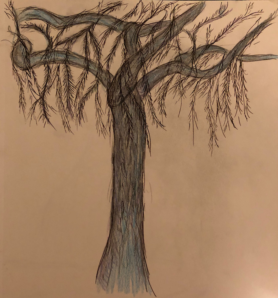 Spooky Tree Art | dianawoody