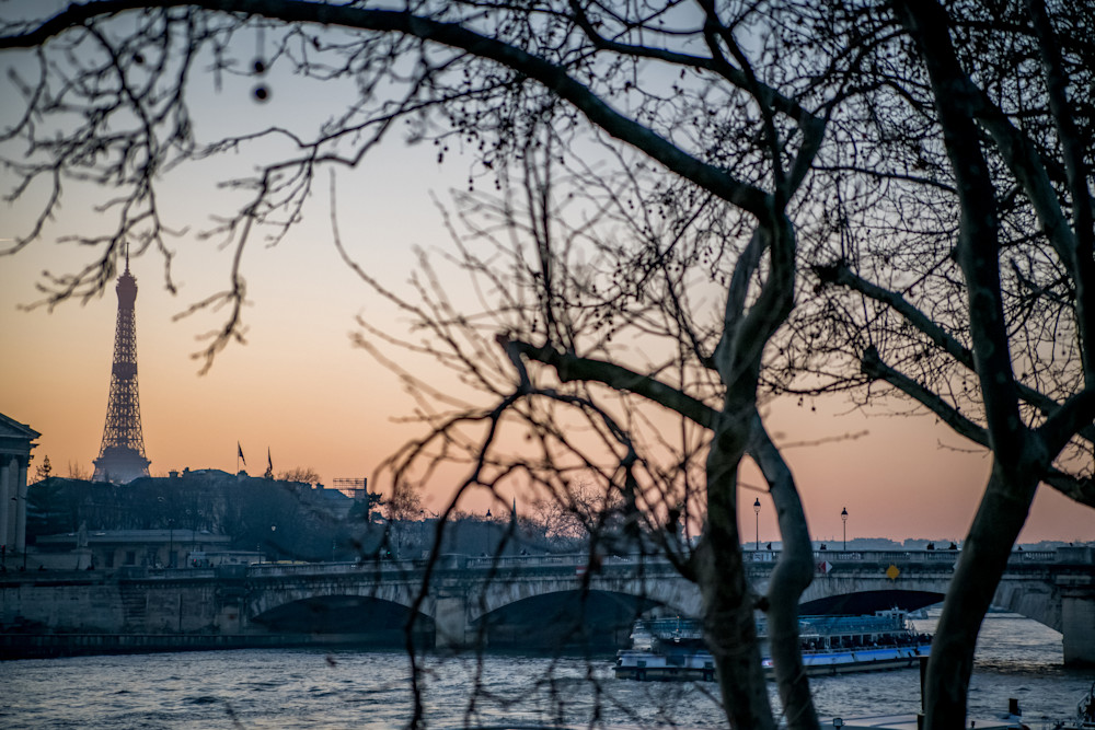 Paris Eifel Across The Seine Photography Art | Eric Reed Photography