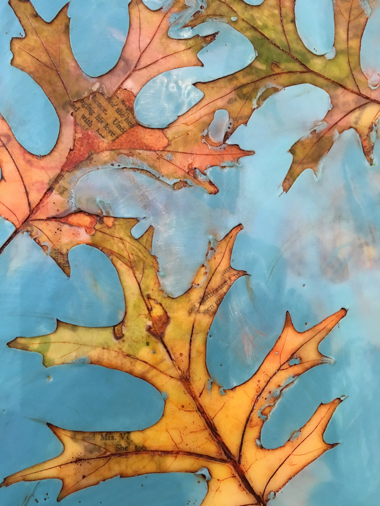 Pin Oaks In Autumn (Reproduction) Art | Bridget Benton & Eyes Aflame LLC