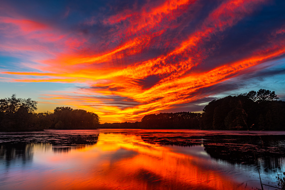 Sunset Reflections Photography Art | LeatherMark Productions
