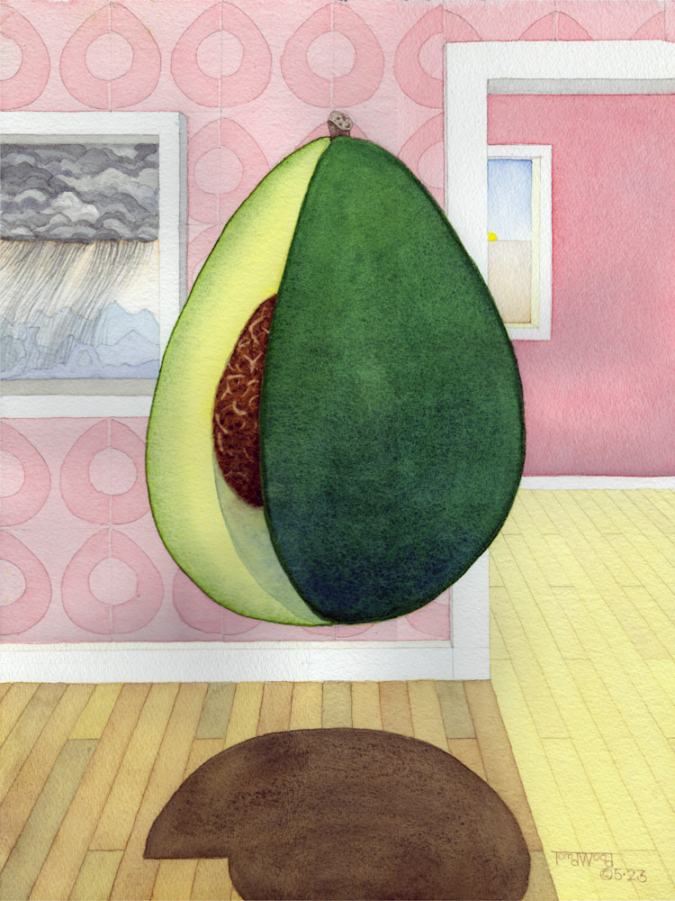 Impending Avocado Art | TomDWood Art