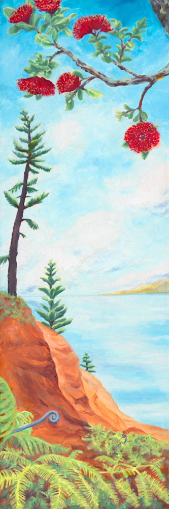 "Cook Pine Trees" Art for Sale