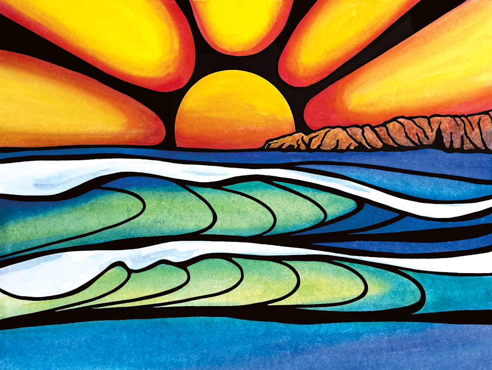 Lahaina Sunset Art | Lahaina Arts Society