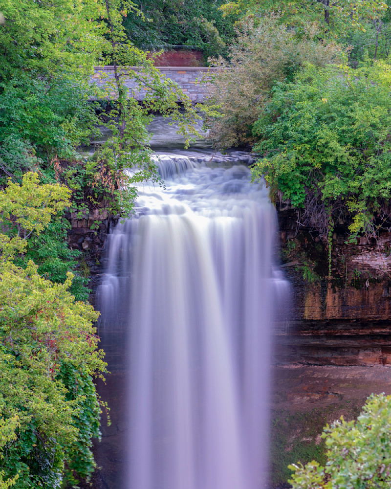 Minnehaha Falls in Minnesota - Waterfall prints | William Drew 