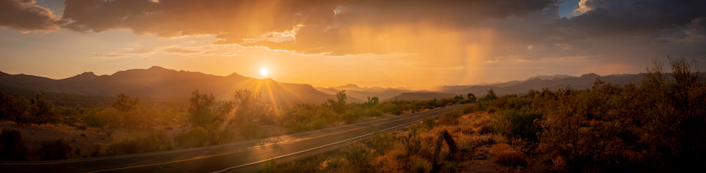 Sunset Road 2 photo print product