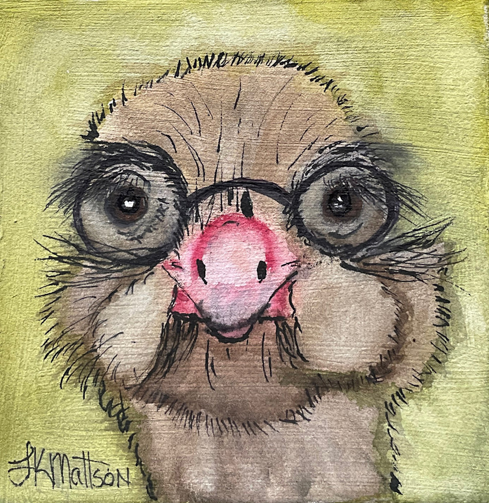 Gertrude The Gossip Art | lynneamattson