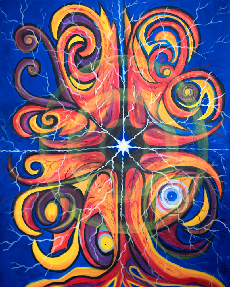 Divine Trickster Energy Art | Joanna Gabler Art